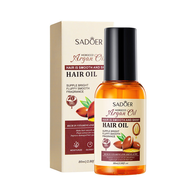 Heat Protect Argan Hair Oil