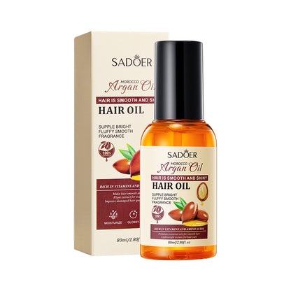 Heat Protect Argan Hair Oil
